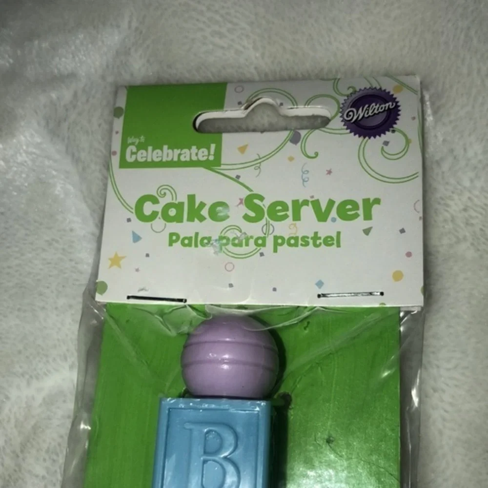Wilton Cake Server Baby Shower‎ Gender Reveal Unisex New